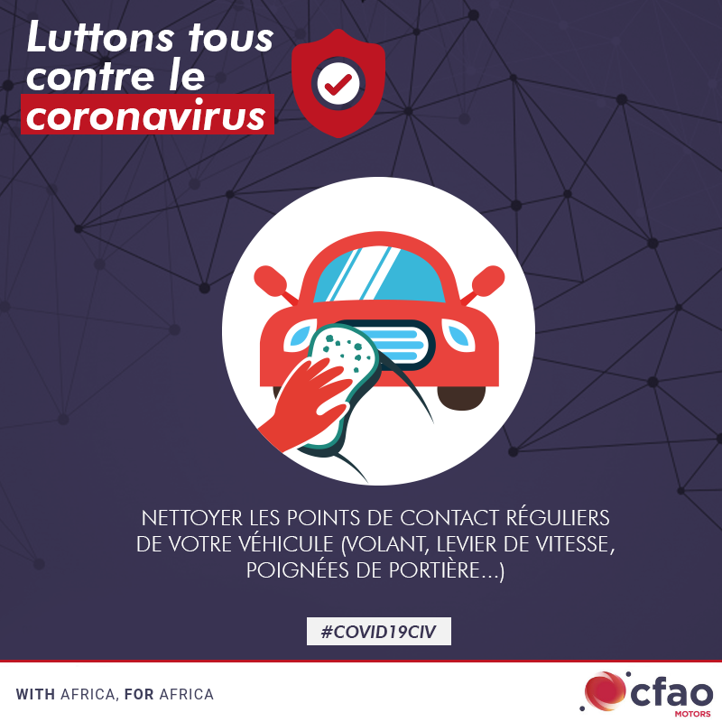 Comment bien nettoyer votre voiture contre le COVID-19?