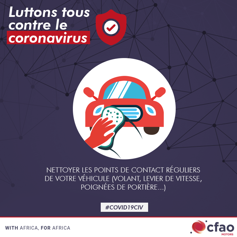 Comment bien nettoyer votre voiture  contre le COVID-19?