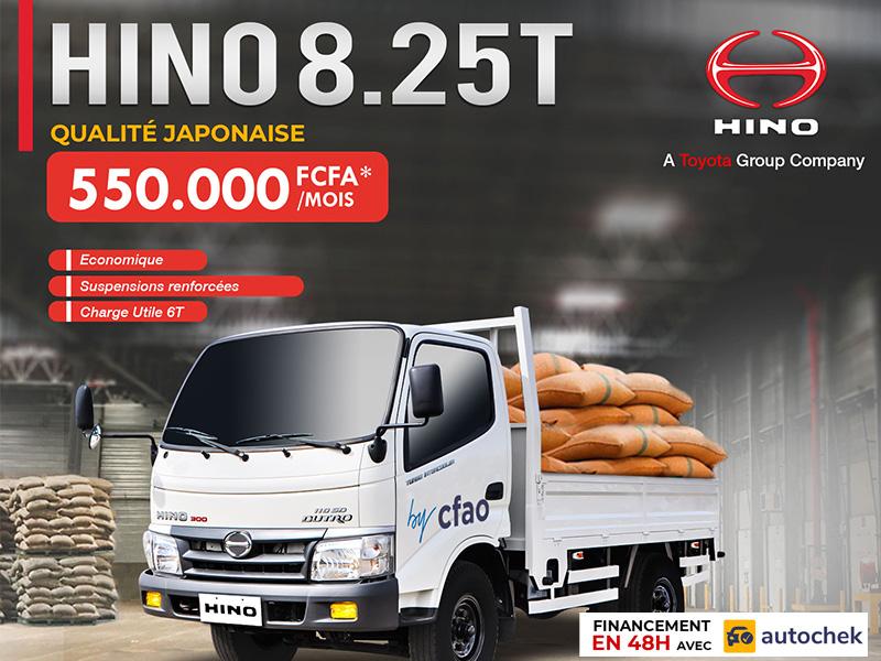 Financement Hino avec Autocheck